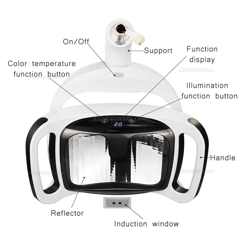 KY KY-P152 Dental Chair Light LED Operating Light with Sensor Switch (22MM 4 LEDs)